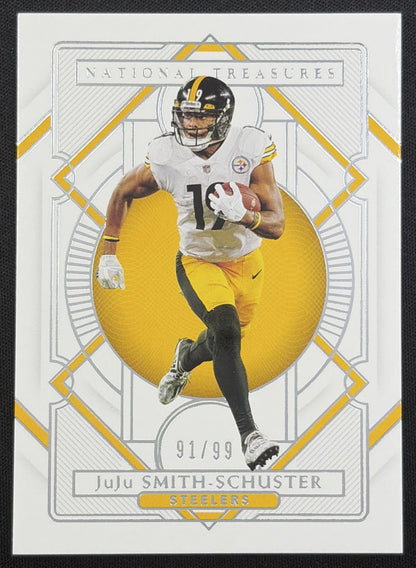JuJu Smith-Schuster 2020 Panini National Treasures /99 Steelers