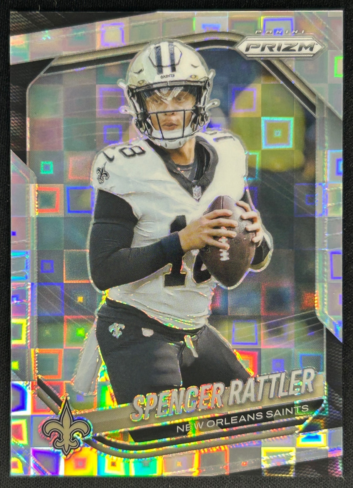Spencer Rattler 2025 Panini Prizm Pandora /400 Saints Sports Trading Cards