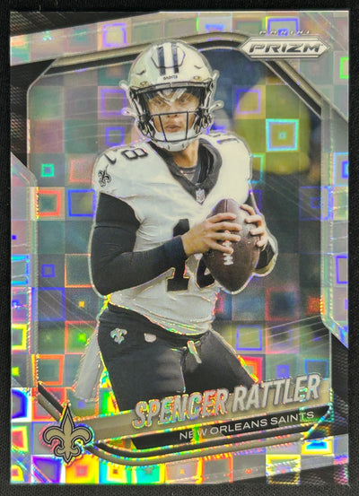 Spencer Rattler 2025 Panini Prizm Pandora /400 Saints Sports Trading Cards
