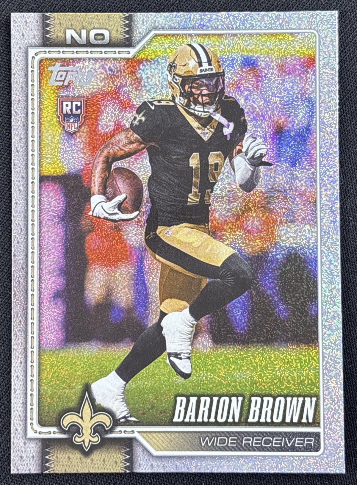 Barion Brown 2026 Topps Sandglitter Saints