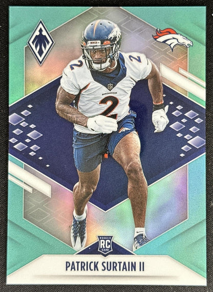 Patrick Surtain II 2021 Panini Phoenix Teal /150 Broncos