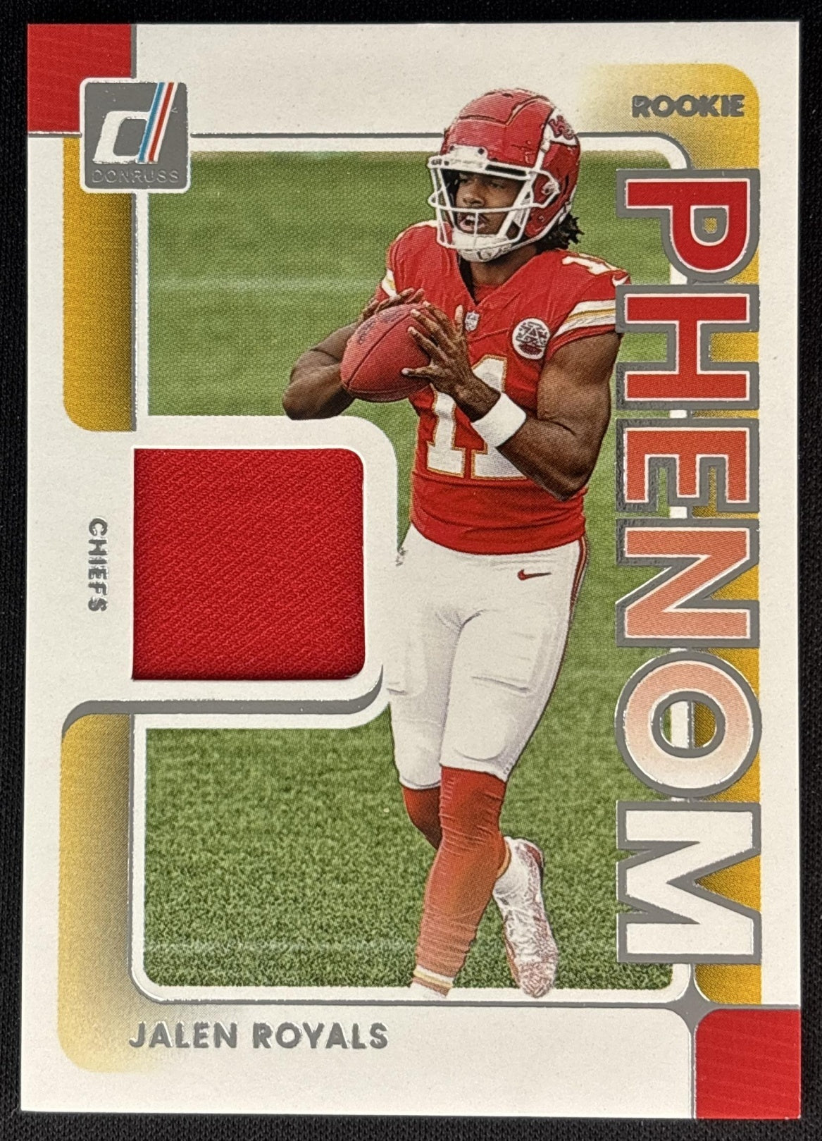 Jalen Royals 2025 Panini Donruss Rookie Phenom Jerseys