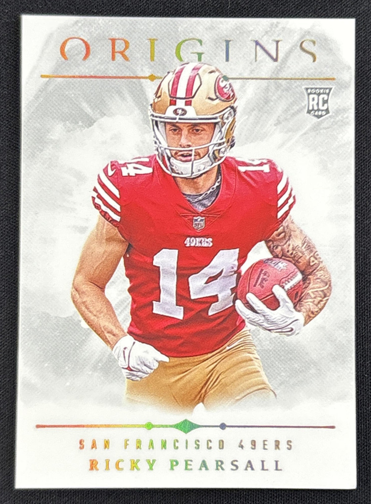 Ricky Pearsall 2024 Panini Origins Rookies Variation 49ers Sports Trading Card
