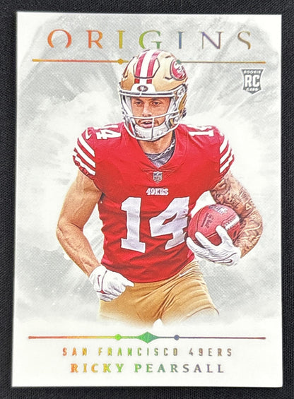 Ricky Pearsall 2024 Panini Origins Rookies Variation 49ers Sports Trading Card