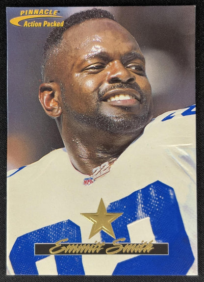 Emmitt Smith 1996 Action Packed Cowboys front
