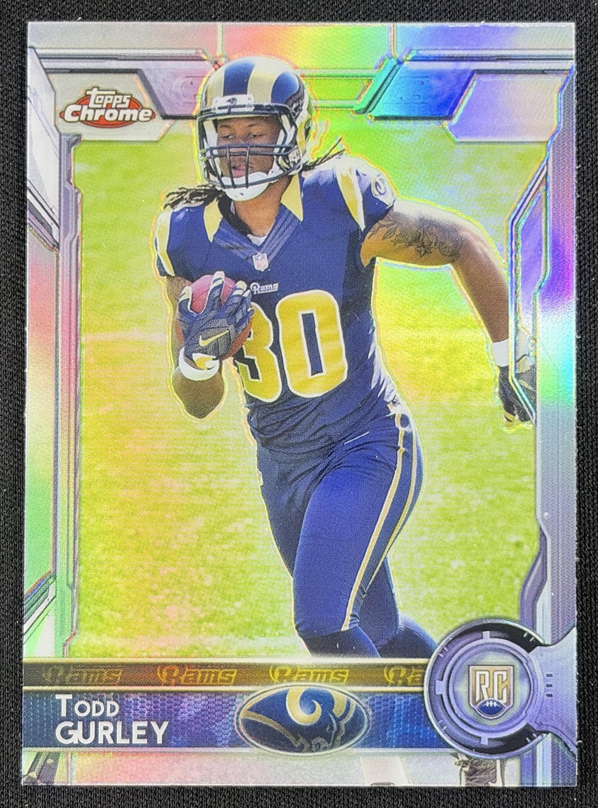 Todd Gurley 2015 Topps Chrome Refractor Rams