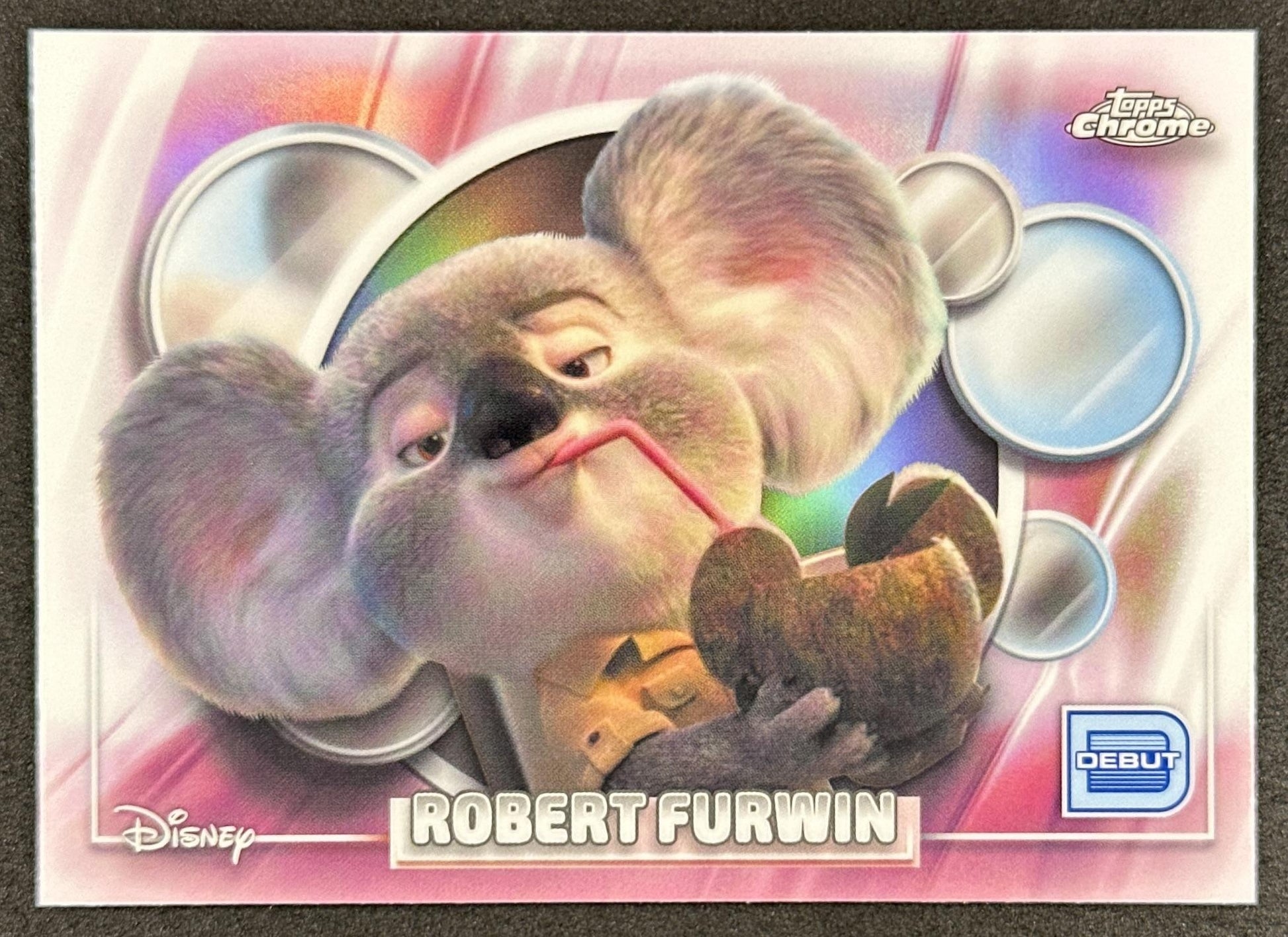 Robert Furwin 2026 Topps Chrome Disney Refractor Zootopia 2 Front