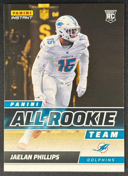 Jaelan Phillips 2021 Instant All-Rookie Team Dolphins - Front