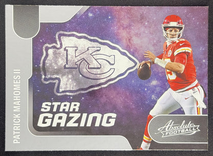Patrick Mahomes II 2022 Panini Absolute Star Gazing Chiefs