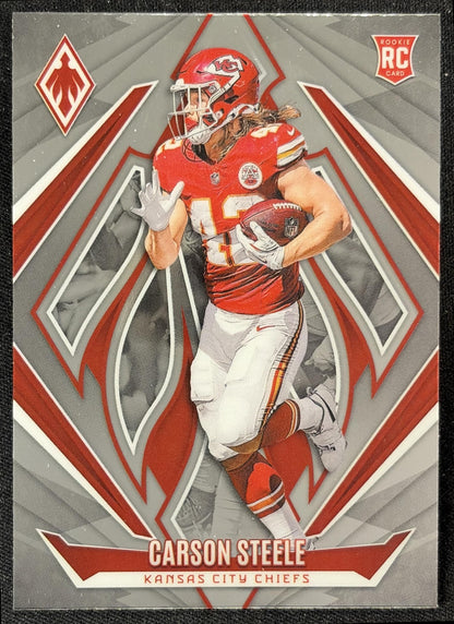 Carson Steele 2024 Panini Phoenix Chiefs