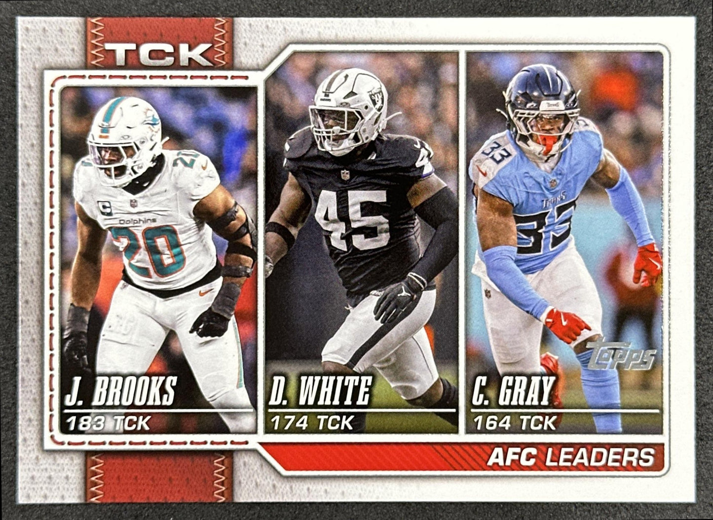 Devin White Jordyn Brooks Cedric Gray 2026 Topps Flagship Sports Trading Cards