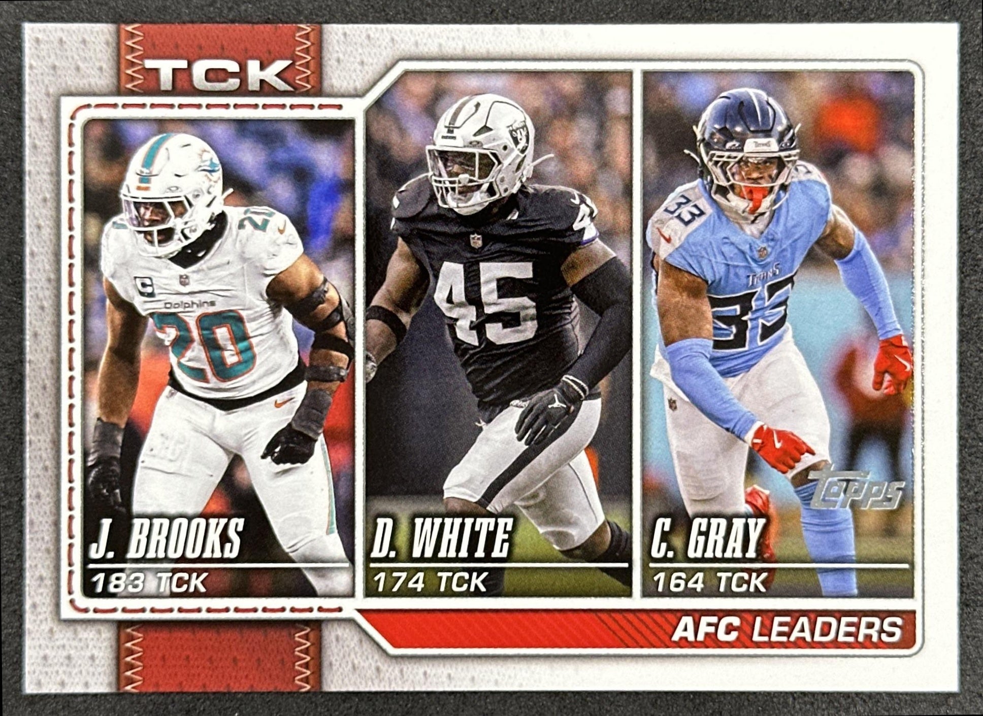 Devin White Jordyn Brooks Cedric Gray 2026 Topps Flagship Sports Trading Cards