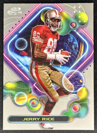 Jerry Rice 2023 Topps Composite Cosmic 49ers front