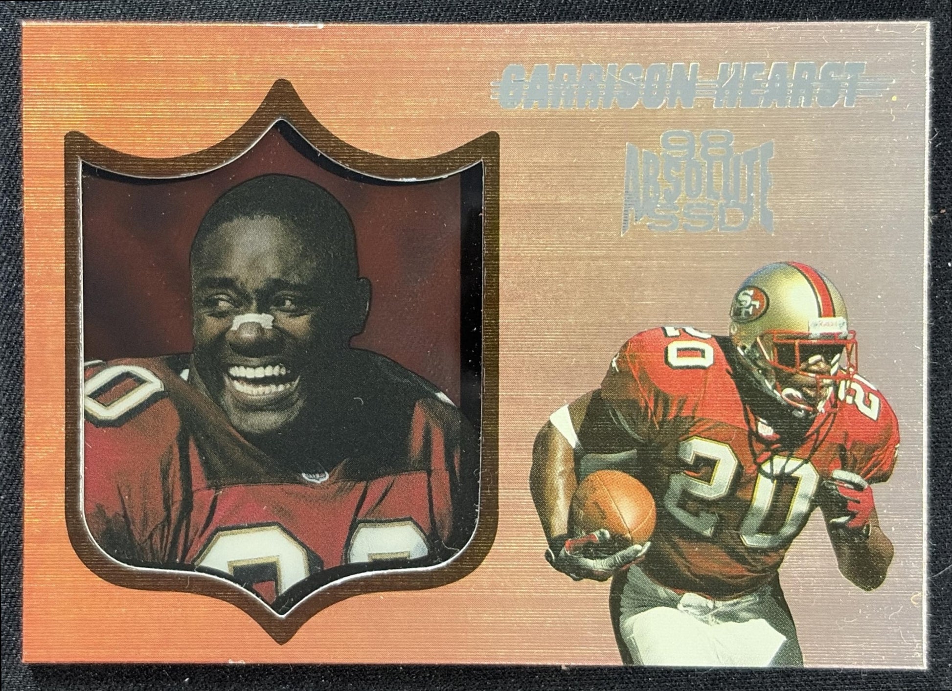 Garrison Hearst 1998 Playoff Absolute SSD Hobby 49ers