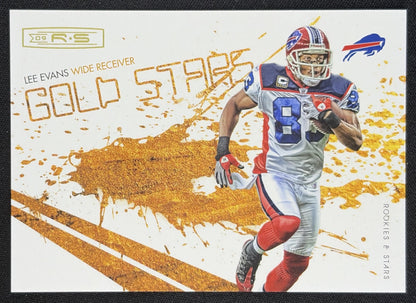 Lee Evans 2009 Panini Donruss Rookies & Stars Gold /500 Bills
