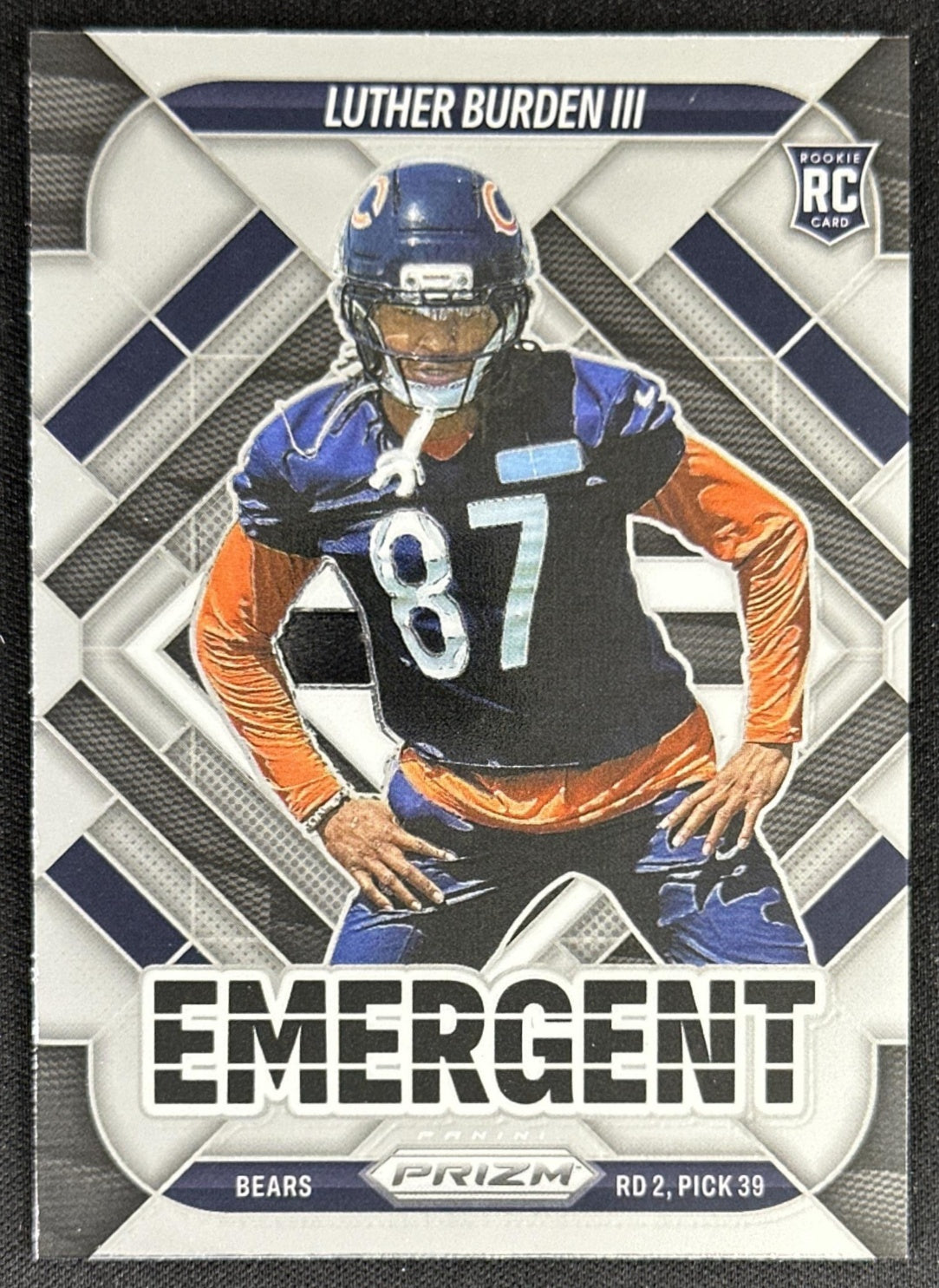 Luther Burden III 2025 Panini Prizm Emergent Bears