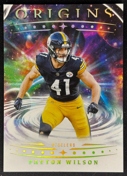 Payton Wilson 2025 Origins Steelers Sports Trading Cards