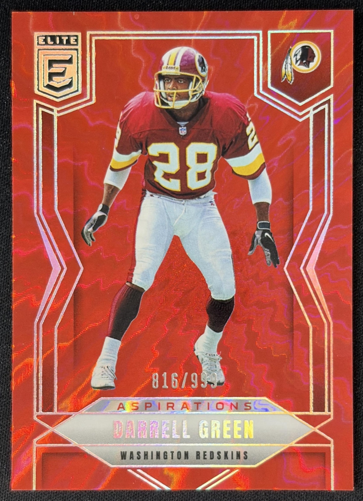 Darrell Green 2025 Panini Donruss Elite Aspirations Shimmer /999 Redskins