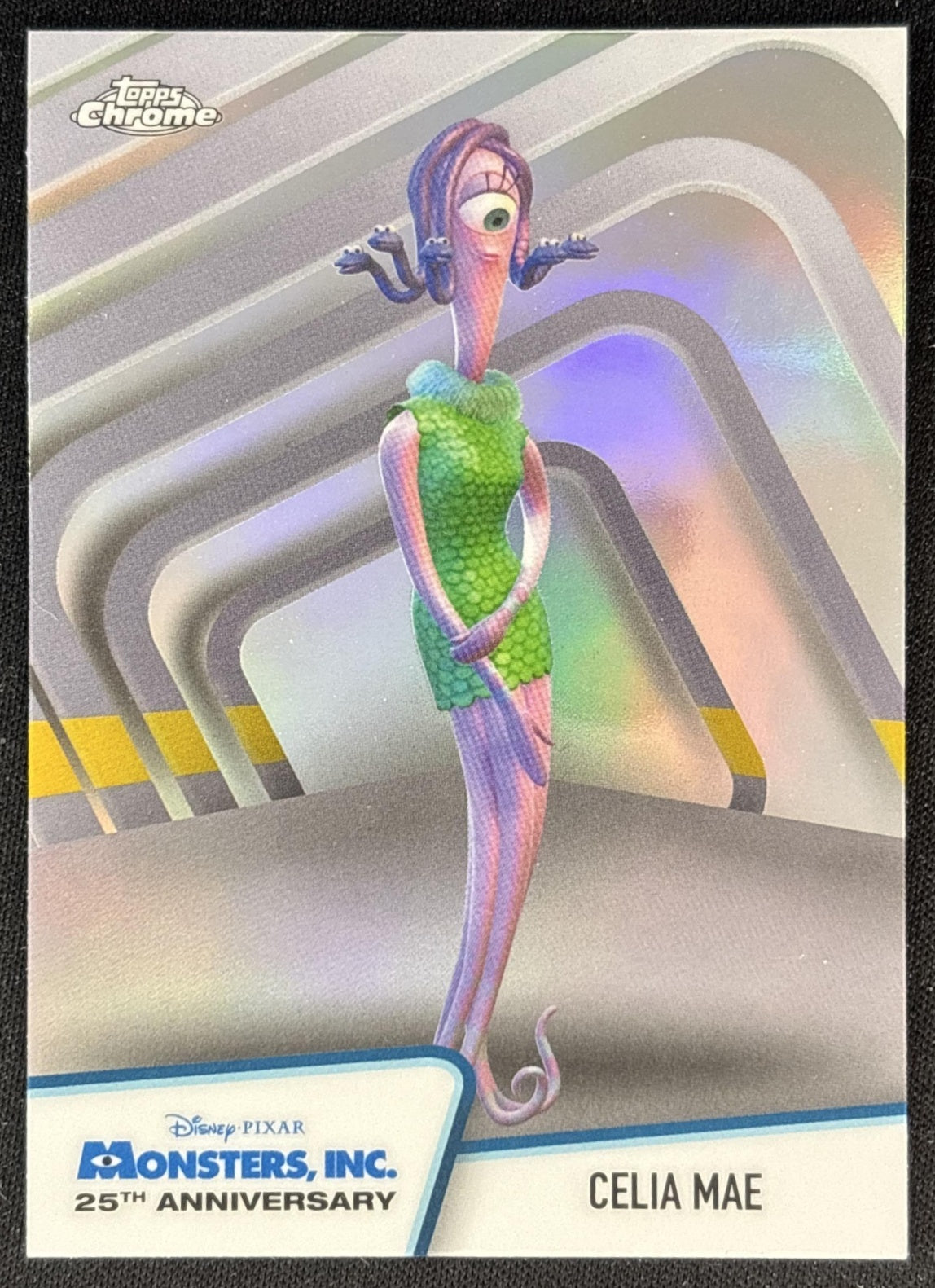 Celia Mae 2026 Topps Chrome Disney Monsters, Inc. 25th Anniversary Front