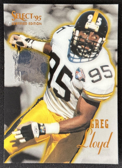 Greg Lloyd 1996 Topps Chrome Steelers Sports Trading Card