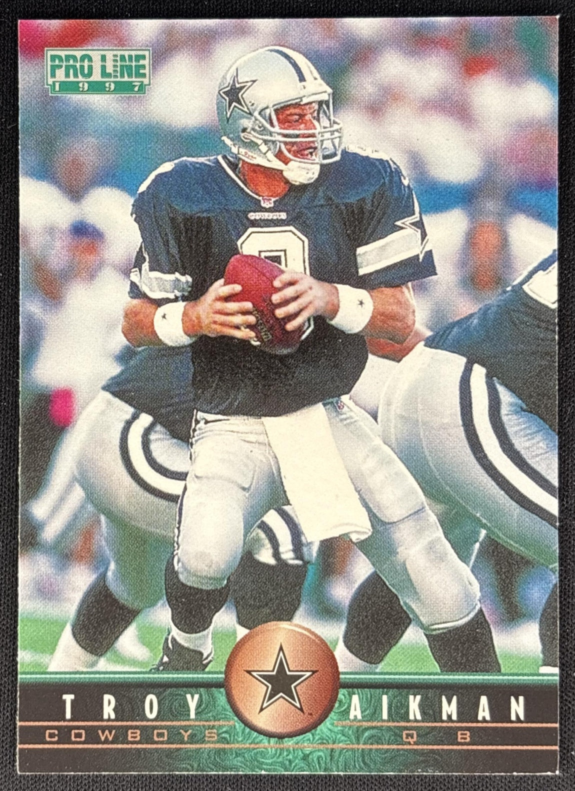 Troy Aikman 1997 Pro Line Cowboys Sports Trading Card