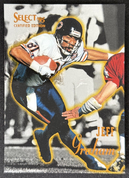 Jeff Graham 1995 Pinnacle Select Certified Bears Sports Trading Card