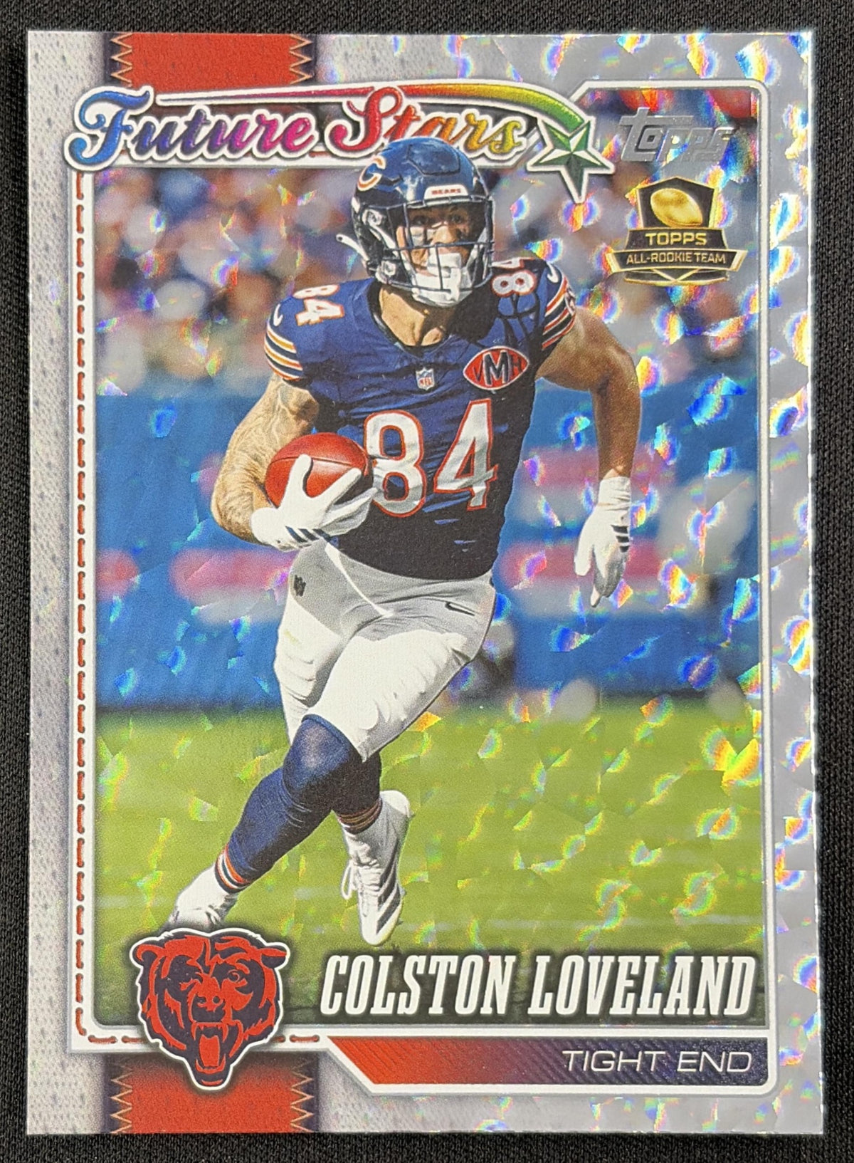 Colston Loveland 2026 Topps Crackle Bears