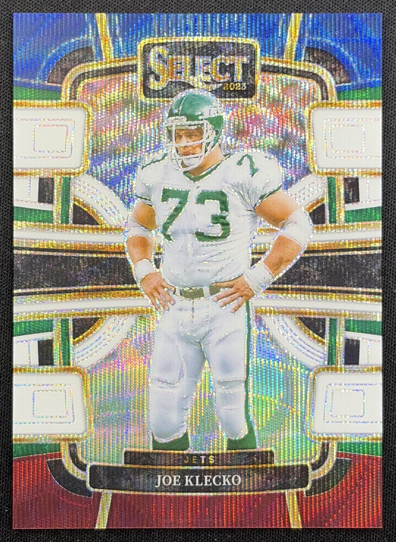 Joe Klecko 2023 Panini Select Tri Color Prizms /259 Jets New York Jets