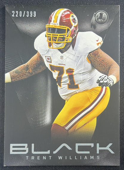 Trent Williams 2013 Panini Black /399 Redskins