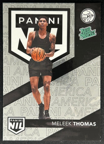 Meleek Thomas 2025 Panini NSCC Silver Packs Redemption NIL Sports Trading Cards