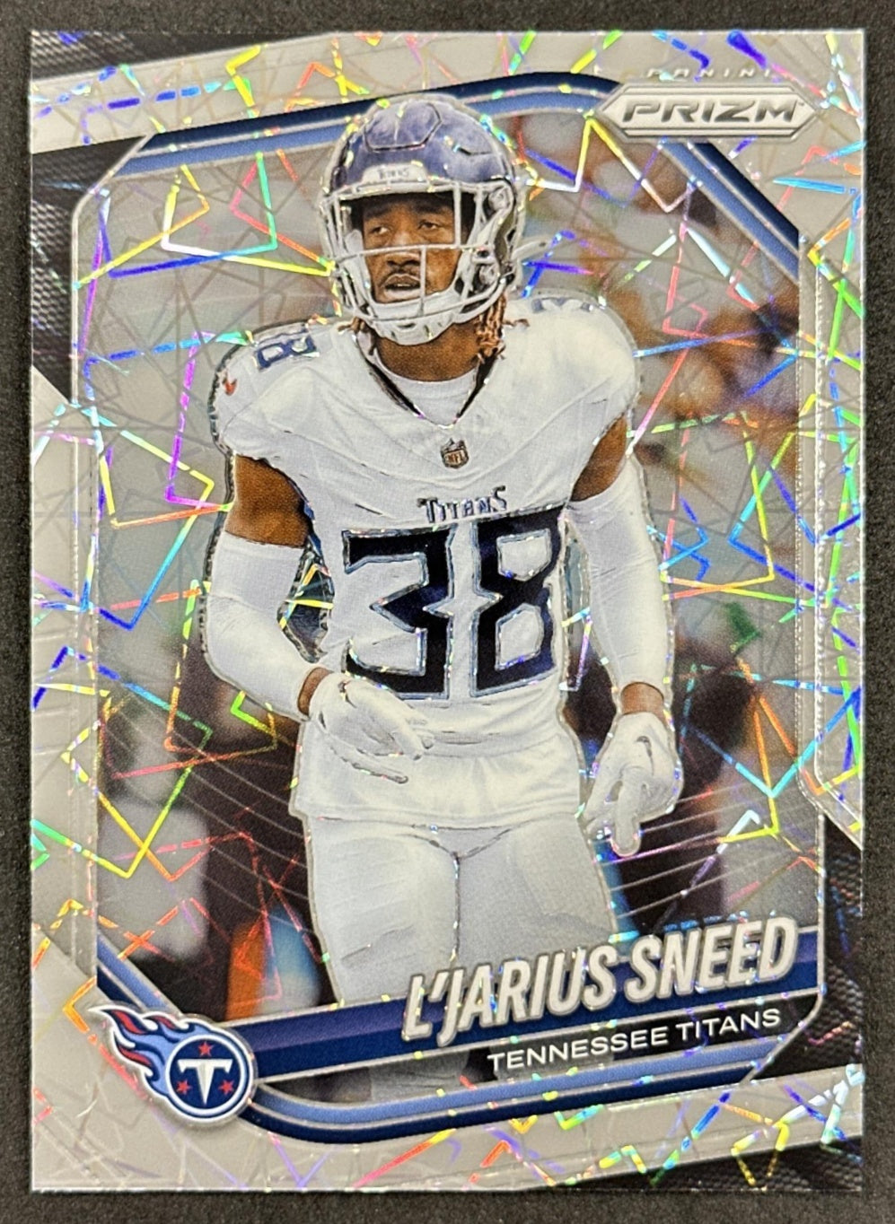 L'Jarius Sneed 2025 Panini Prizm Silver Titans front