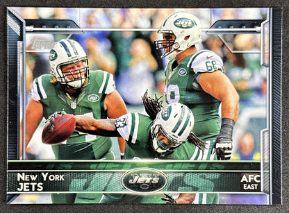 New York Jets 2015 Topps Sports Trading Card