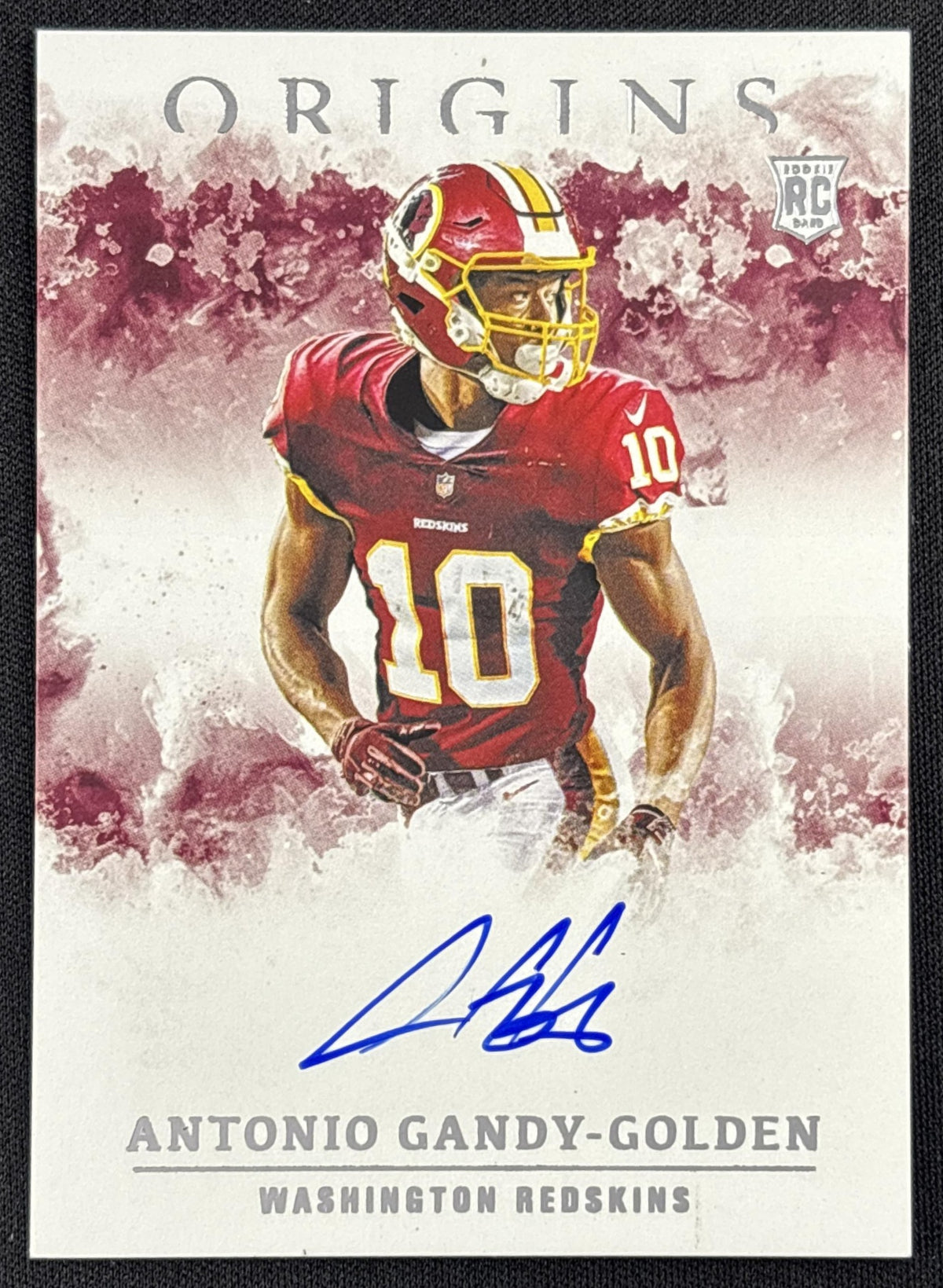 Antonio Gandy-Golden 2020 Panini Origins Rookie Auto Washington Redskins