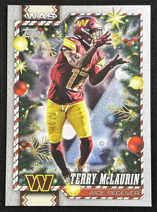 Terry McLaurin 2026 Topps Holiday Glitter Commanders | Washington Commanders