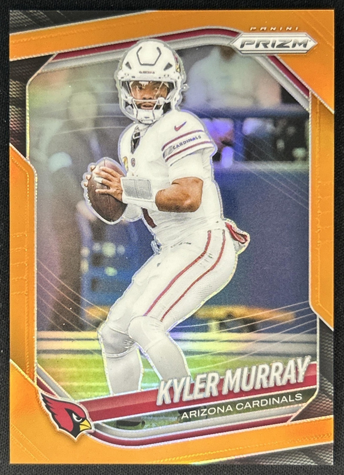 Kyler Murray 2025 Panini Prizm Orange /249 Cardinals front
