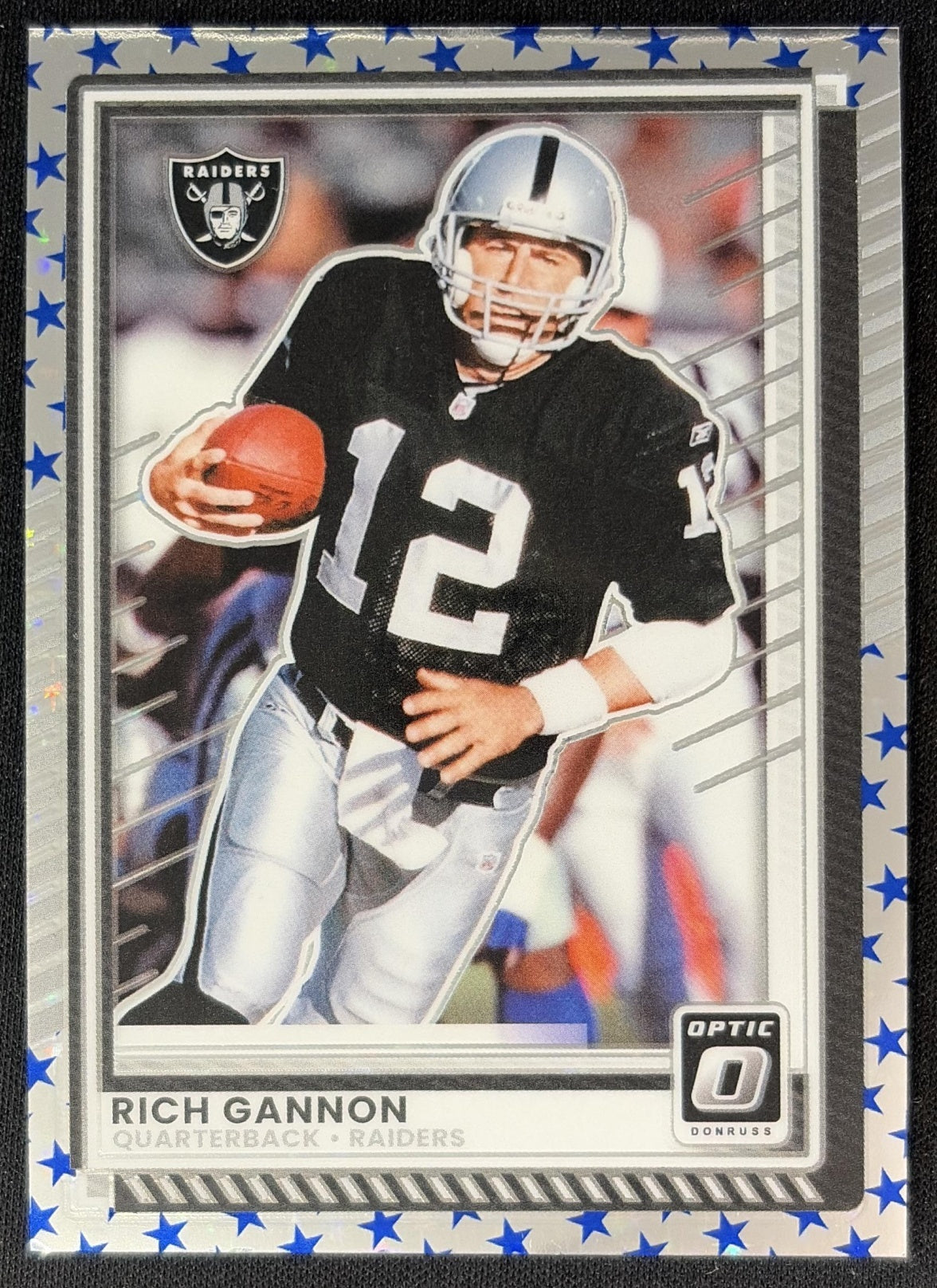 Rich Gannon 2025 Panini Donruss Optic Stars Prizm Raiders Football