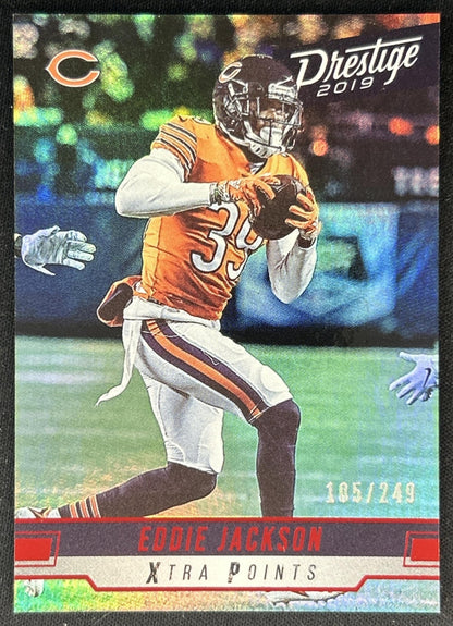Eddie Jackson 2019 Panini Prestige Xtra Points Red /249 Bears