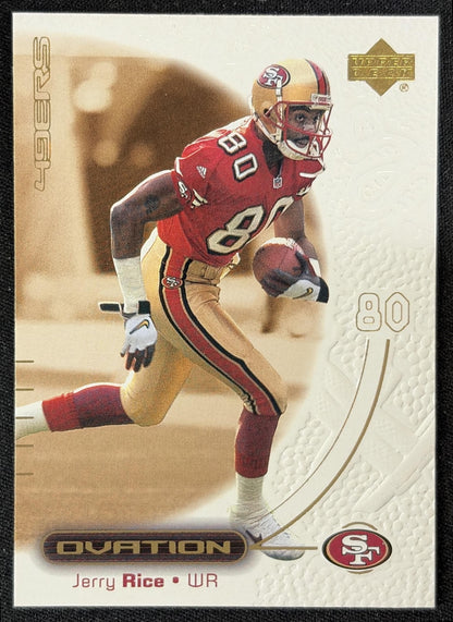 Jerry Rice 2000 Upper Deck Ovation 49ers
