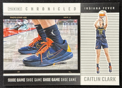 Caitlin Clark 2025 Panini Chronicled Shoe Game Fever 78 Sports Trading Card