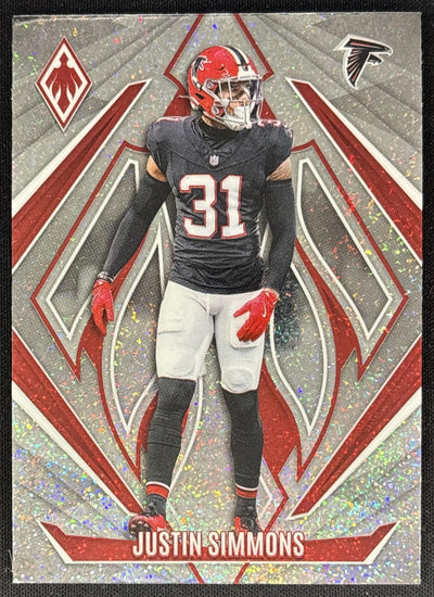 Justin Simmons 2024 Panini Phoenix International Falcons Default Title Sports Trading Card