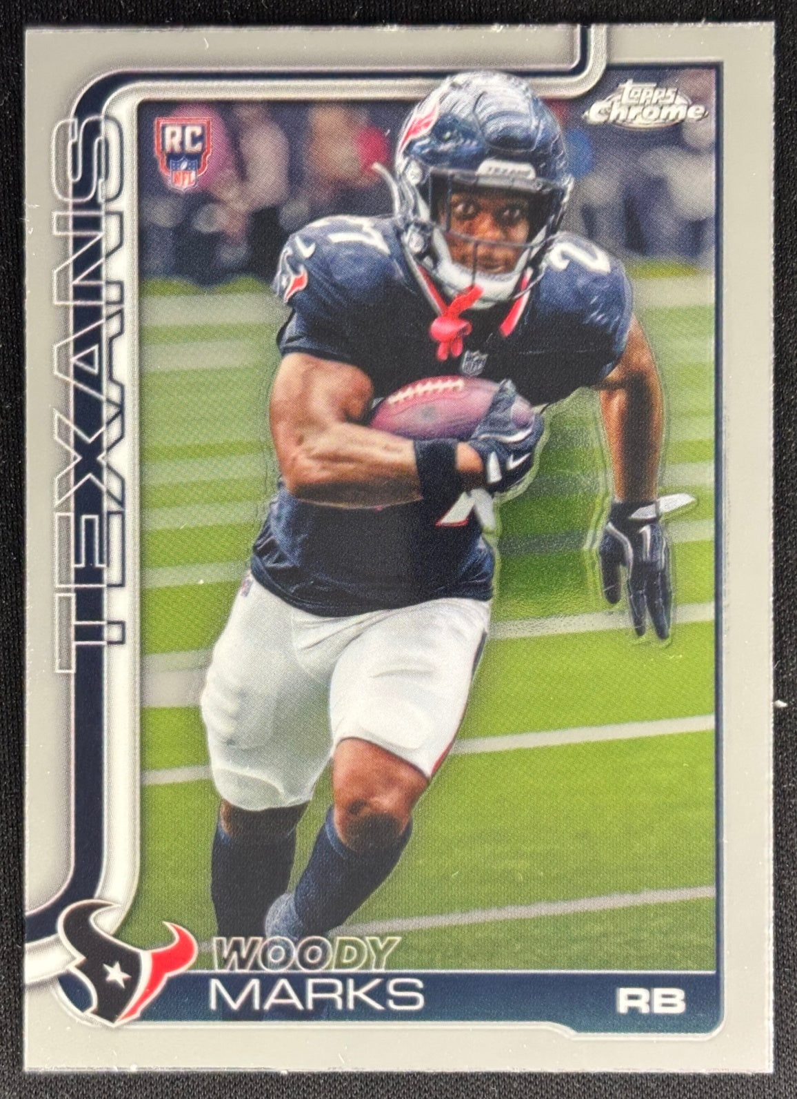 Woody Marks 2025 Topps Chrome Rookie Texans Sports Trading Cards