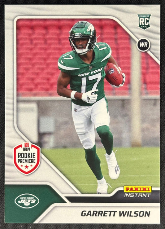 Garrett Wilson 2022 Instant NFL RPS First Look Jets