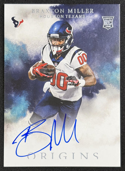 Braxton Miller 2016 Panini Origins Auto Rookie Texans