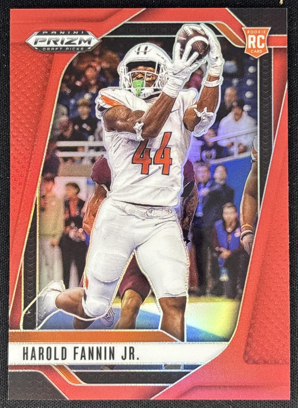 Harold Fannin Jr. 2025 Panini Prizm Draft Picks Red /399 Front