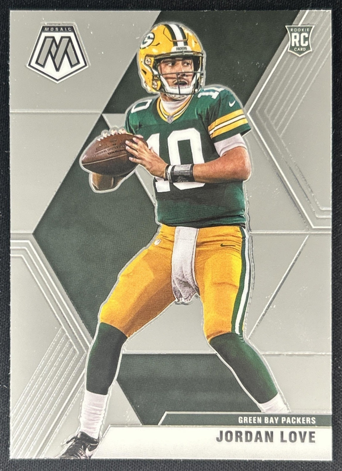 Jordan Love 2020 Panini Mosaic Packers front