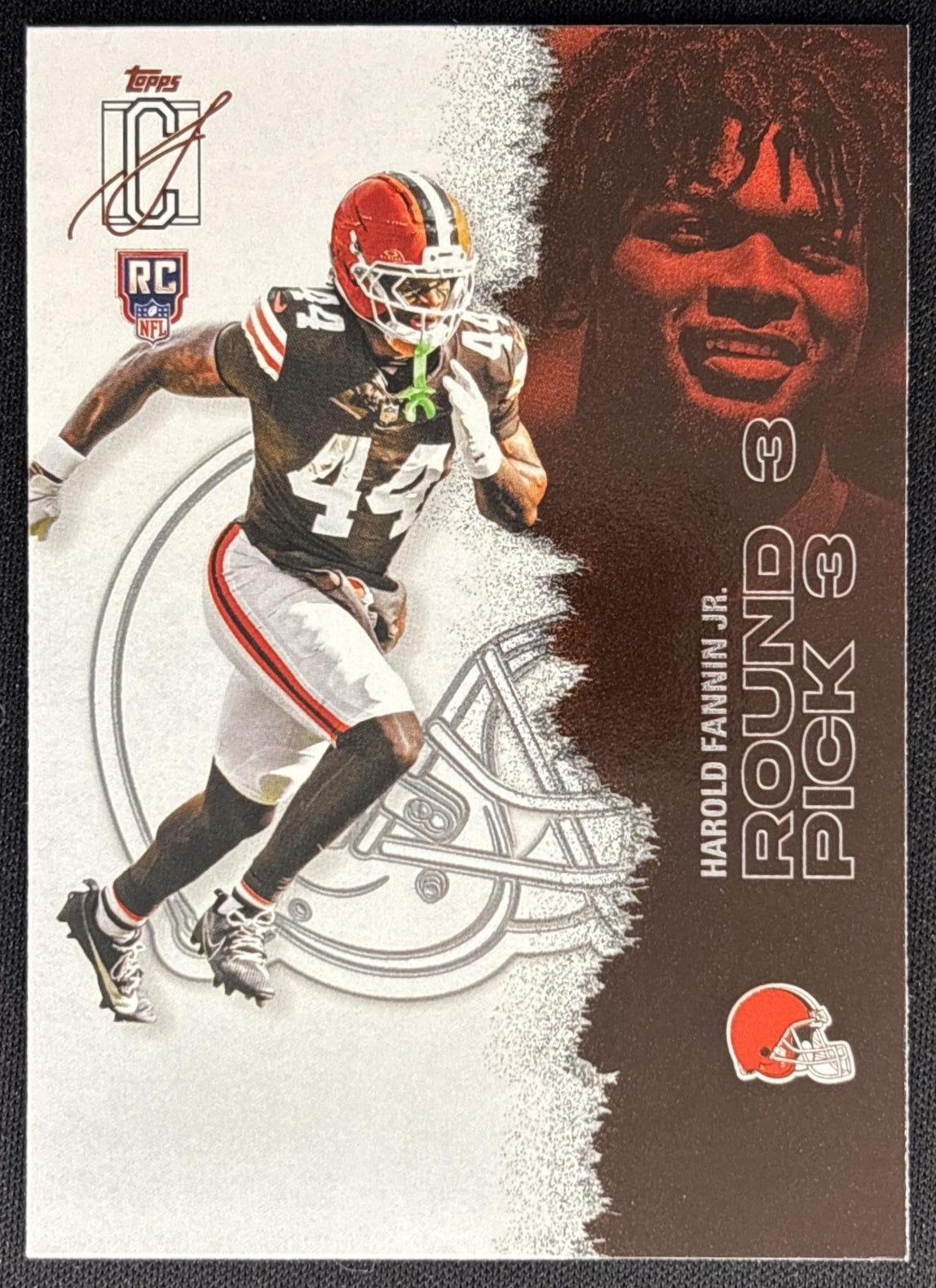 Harold Fannin Jr. 2025 Topps Signature Class Rookie Browns front