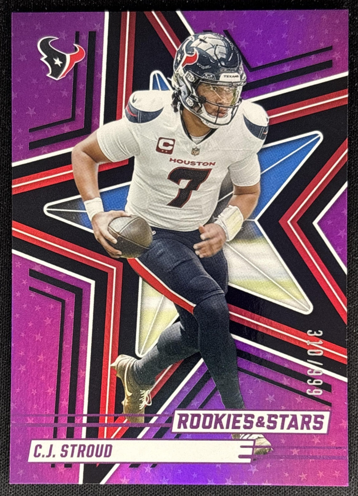 C.J. Stroud 2025 Panini Rookies & Stars Purple /999
