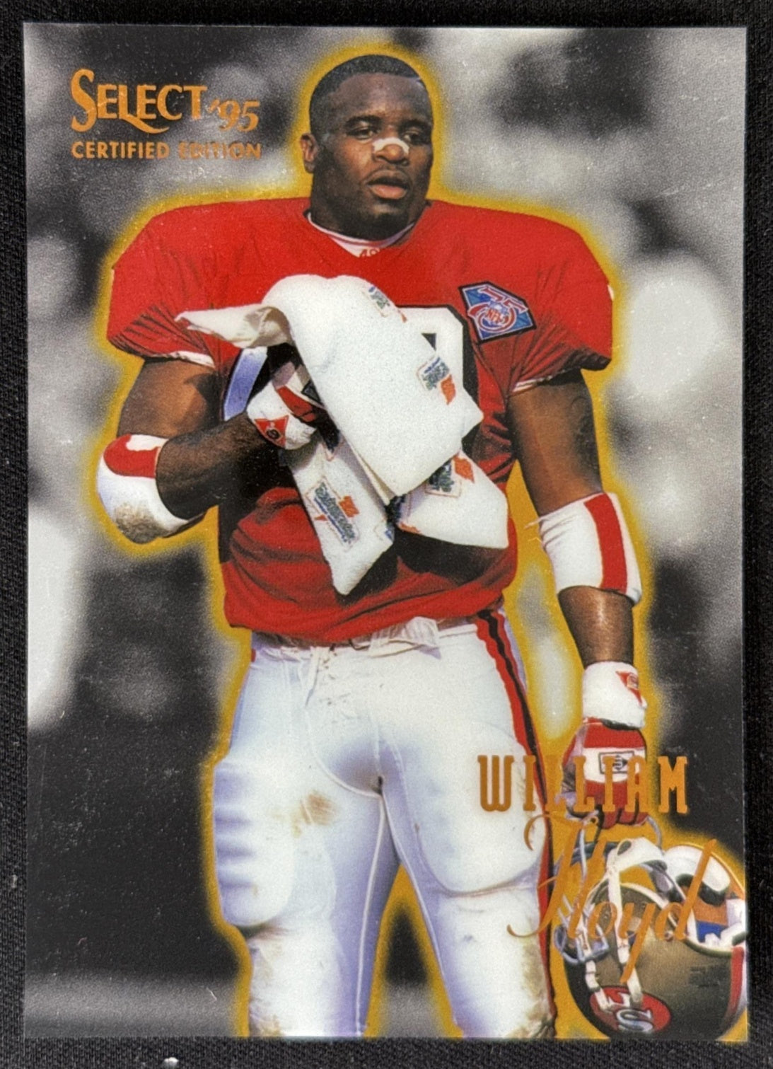 William Floyd 1995 Pinnacle Select Certified 49ers Sports Trading Card
