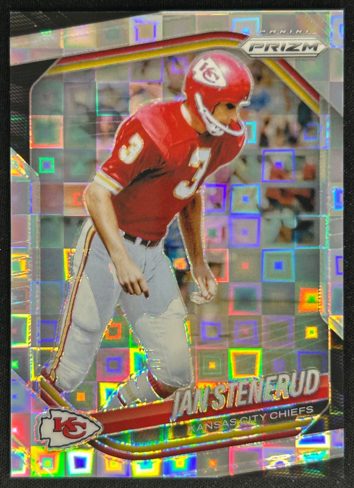 Jan Stenerud 2025 Panini Prizm Pandora /400 Chiefs Sports Trading Cards