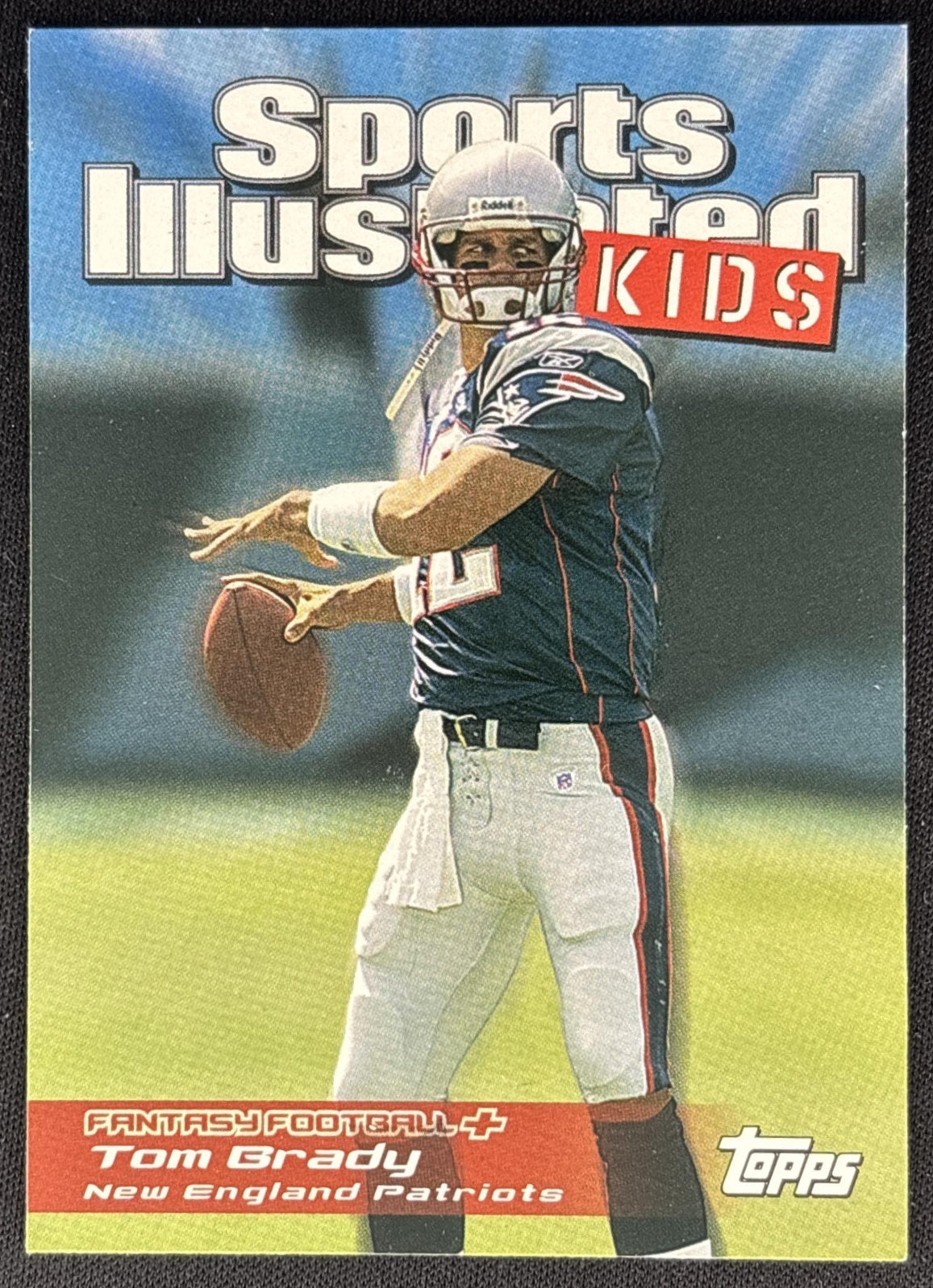 Tom Brady 2006 Topps Total Sports Illustrated for Kids Patriots Sports Trading Cards